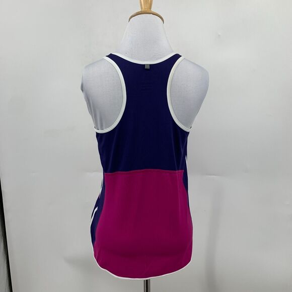 Nike Tank Top Womens M Colorblock Sleeveless Mesh Dri Fit Racerback Running Gym - Picture 6 of 14